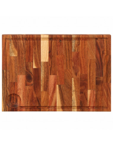 Tagliere 42x30x4 cm in Legno Massello di Acacia