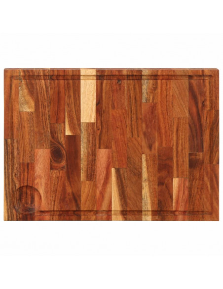 Tagliere 42x30x4 cm in Legno Massello di Acacia