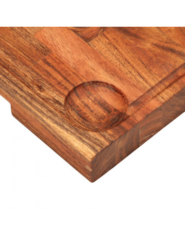 Tagliere 42x30x4 cm in Legno Massello di Acacia