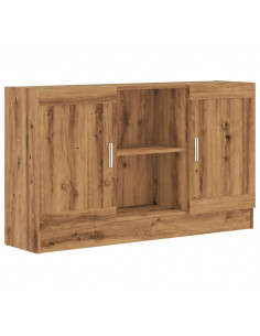 Credenza Rovere Artigianale 120x30,5x70 cm in Truciolato 2