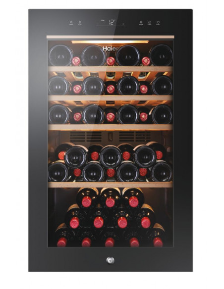 Haier Wine Bank 50 Serie 5 HWS49GA Cantinetta vino con compressore Libera installazione Nero 49 bottiglia/bottiglie