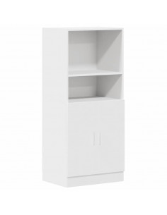 Mobile da Cucina Bianco 57x41,5x131,5 cm in Truciolato 2