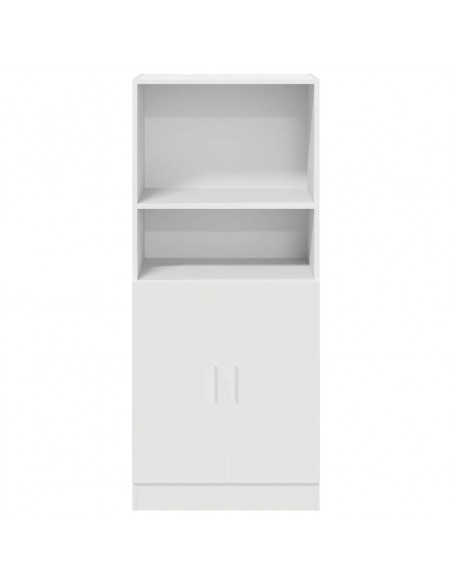 Mobile da Cucina Bianco 57x41,5x131,5 cm in Truciolato