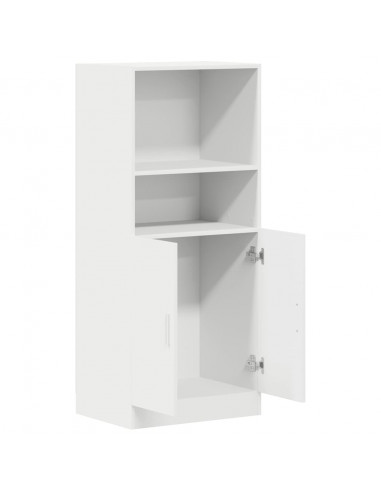 Mobile da Cucina Bianco 57x41,5x131,5 cm in Truciolato