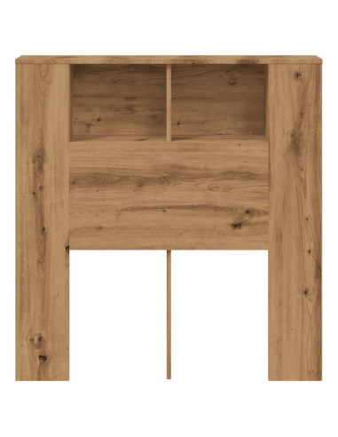 Testiera con Contenitore Artigianale 100x19x104,5cm Multistrato