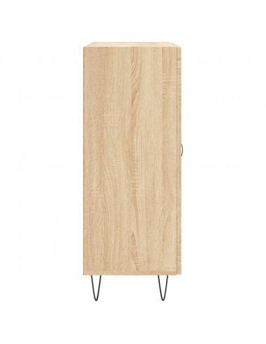 Credenza Rovere Sonoma 69,5x34x90 cm in Legno Multistrato