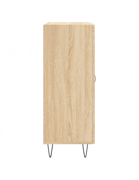 Credenza Rovere Sonoma 69,5x34x90 cm in Legno Multistrato