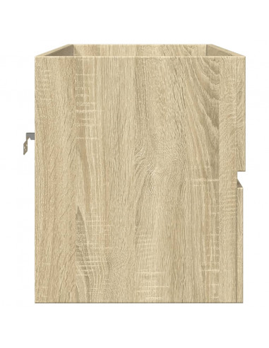 Mobile Lavabo Rovere Sonoma 80x38,5x45 cm in Legno Multistrato