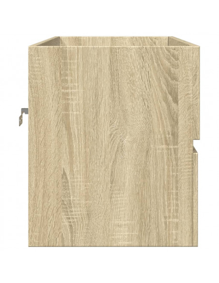 Mobile Lavabo Rovere Sonoma 80x38,5x45 cm in Legno Multistrato
