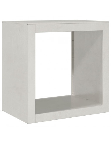 Rastrelliera per Legna da Ardere 60x40x60 cm in Acciaio Inox