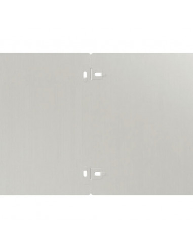 Bordure per Prato 10 pz 20x103 cm Flessibili in Acciaio Corten