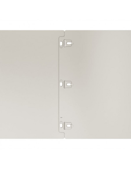 Bordure per Prato 10 pz 25x103 cm Flessibili in Acciaio Corten
