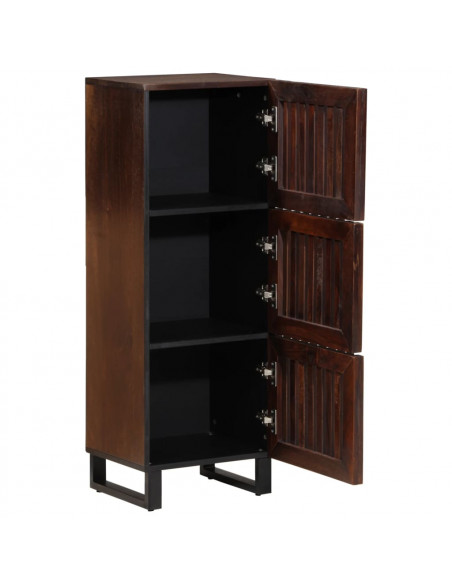 Credenza Marrone 40x34x110 cm Legno Massello di Mango