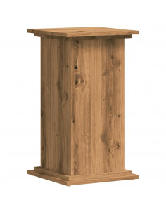 Supporto per Piante Rovere Artigianale 33x33x60 cm Truciolato 2