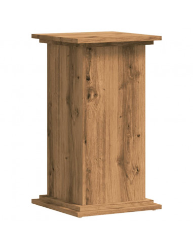 Supporto per Piante Rovere Artigianale 33x33x60 cm Truciolato