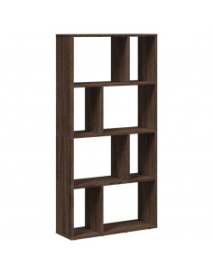 Libreria Rovere Marrone 60x20x120 cm in Truciolato 2