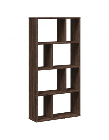 Libreria Rovere Marrone 60x20x120 cm in Truciolato