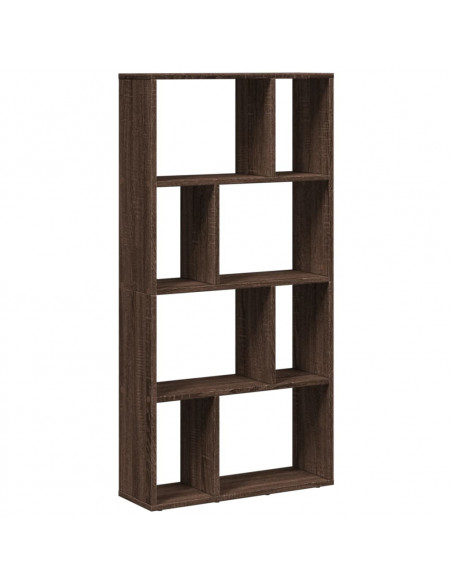 Libreria Rovere Marrone 60x20x120 cm in Truciolato