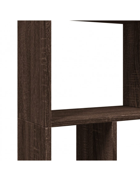 Libreria Rovere Marrone 60x20x120 cm in Truciolato