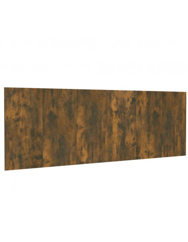 Testiera Letto Rovere Fumo 240x1,5x80 cm in Legno Multistrato