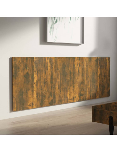 Testiera Letto Rovere Fumo 240x1,5x80 cm in Legno Multistrato