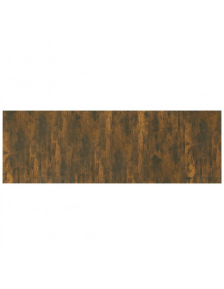 Testiera Letto Rovere Fumo 240x1,5x80 cm in Legno Multistrato