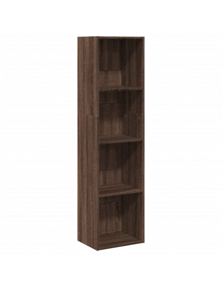 Libreria Rovere Marrone 40x30x152 cm in Legno Multistrato