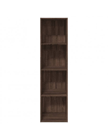 Libreria Rovere Marrone 40x30x152 cm in Legno Multistrato