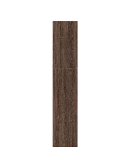 Libreria Rovere Marrone 40x30x152 cm in Legno Multistrato