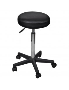 Sgabello da Ufficio Nero 2