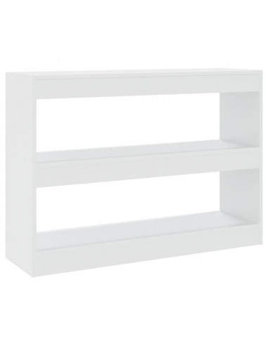 Libreria/Divisorio Bianco 100x30x72 cm