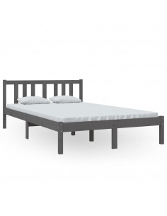 Giroletto Grigio in Legno Massello 120x200 cm 2