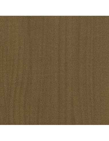 Credenza Marrone Miele 180x36x65 cm in Legno Massello di Pino