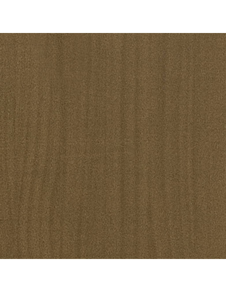 Credenza Marrone Miele 180x36x65 cm in Legno Massello di Pino