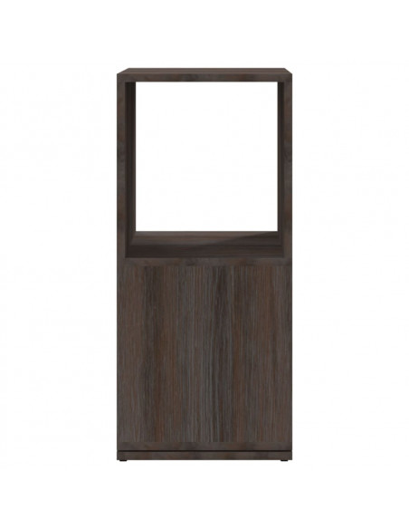 Armadietto Girevole Grigio Rovere 34,5x34,5x75,5cm Truciolato