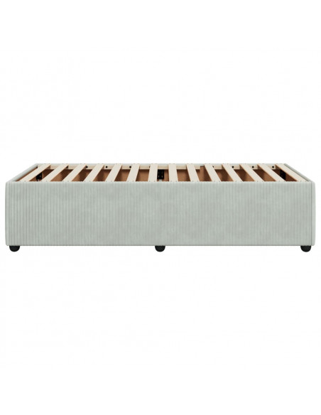 Giroletto Grigio Chiaro 100x200 cm in Velluto