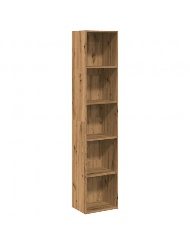 Libreria Rovere Artigianale 40x30x189 cm in Legno Multistrato