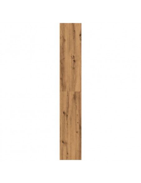 Libreria Rovere Artigianale 40x30x189 cm in Legno Multistrato