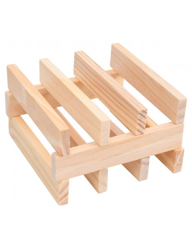 Set 150 Blocchi di Costruzione in Massello di Pino Verniciato