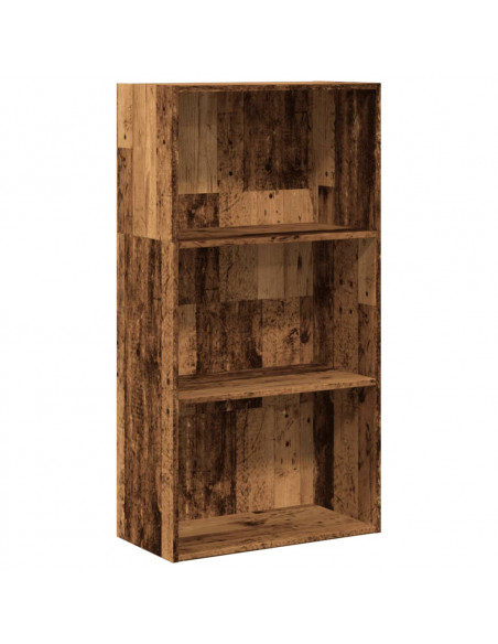 Libreria Legno Antico 60x30x114 cm in Legno Multistrato