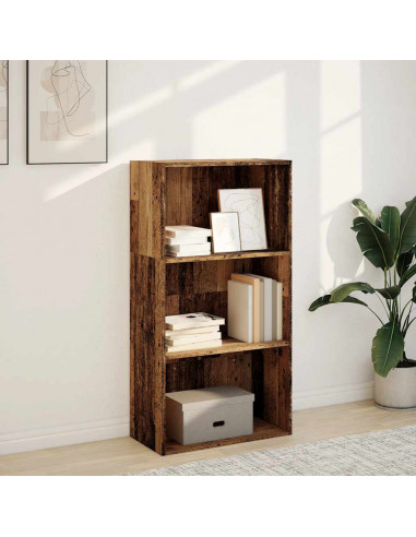 Libreria Legno Antico 60x30x114 cm in Legno Multistrato