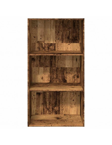 Libreria Legno Antico 60x30x114 cm in Legno Multistrato