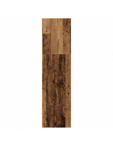 Libreria Legno Antico 60x30x114 cm in Legno Multistrato