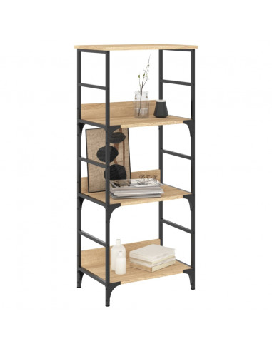 Libreria Rovere Sonoma 50x33x117,5 cm in Legno Multistrato