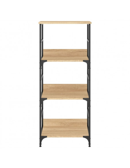 Libreria Rovere Sonoma 50x33x117,5 cm in Legno Multistrato