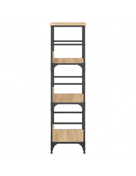 Libreria Rovere Sonoma 50x33x117,5 cm in Legno Multistrato