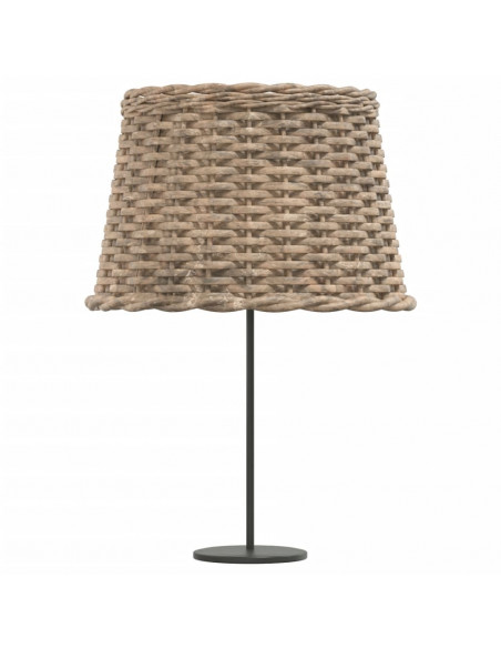 Paralume Marrone Ø40x26 cm in Vimini
