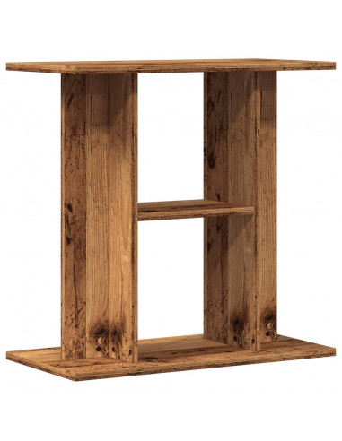 Supporto Acquario 60x30x60 cm in Legno Multistrato Legno Antico