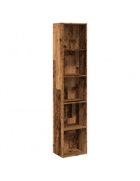 Libreria Legno Antico 40x30x189 cm in Legno Multistrato