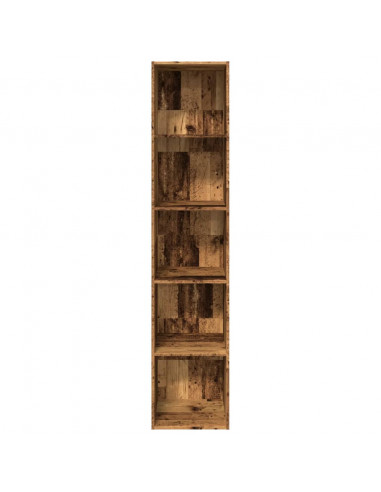 Libreria Legno Antico 40x30x189 cm in Legno Multistrato